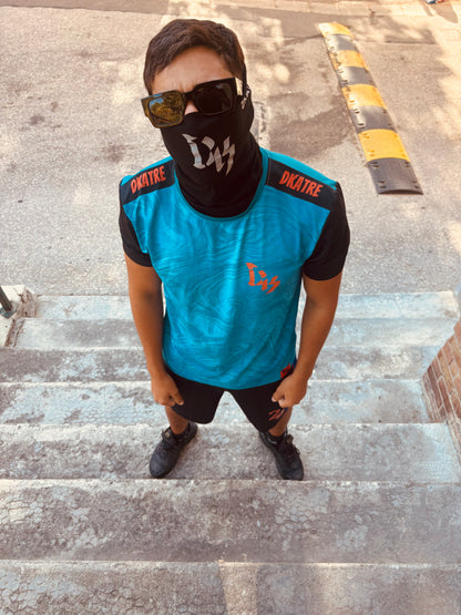 Ensemble DK x 24 light blue/black