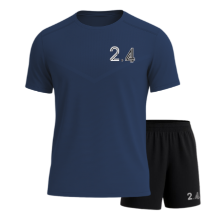 ensemble de sport bleu foncé