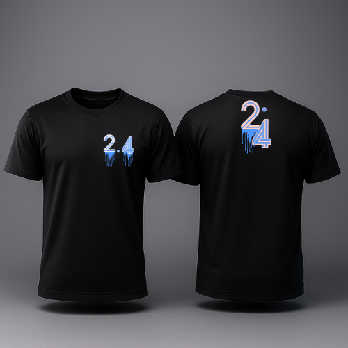 T-shirt à manche courte 2.4 noir