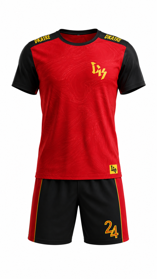 Ensemble DK x 24 red/black