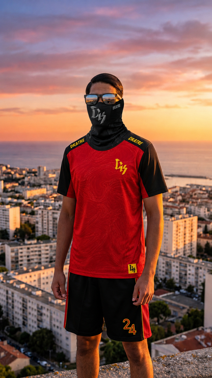 Ensemble DK x 24 red/black
