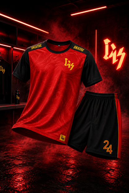 Ensemble DK x 24 red/black