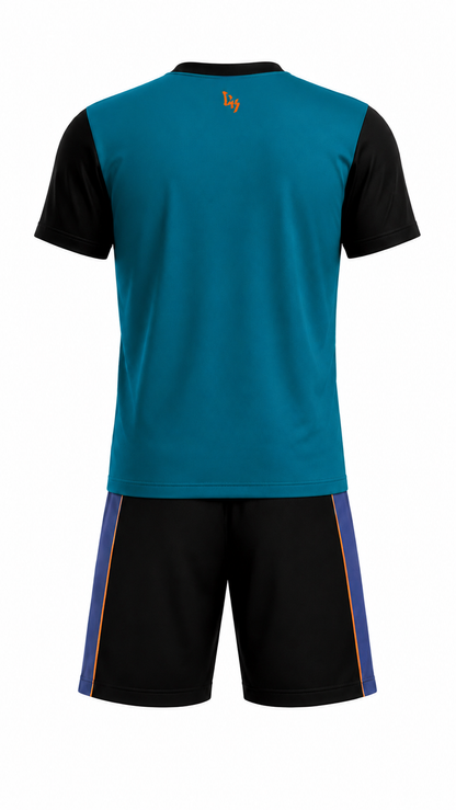 Ensemble DK x 24 light blue/black